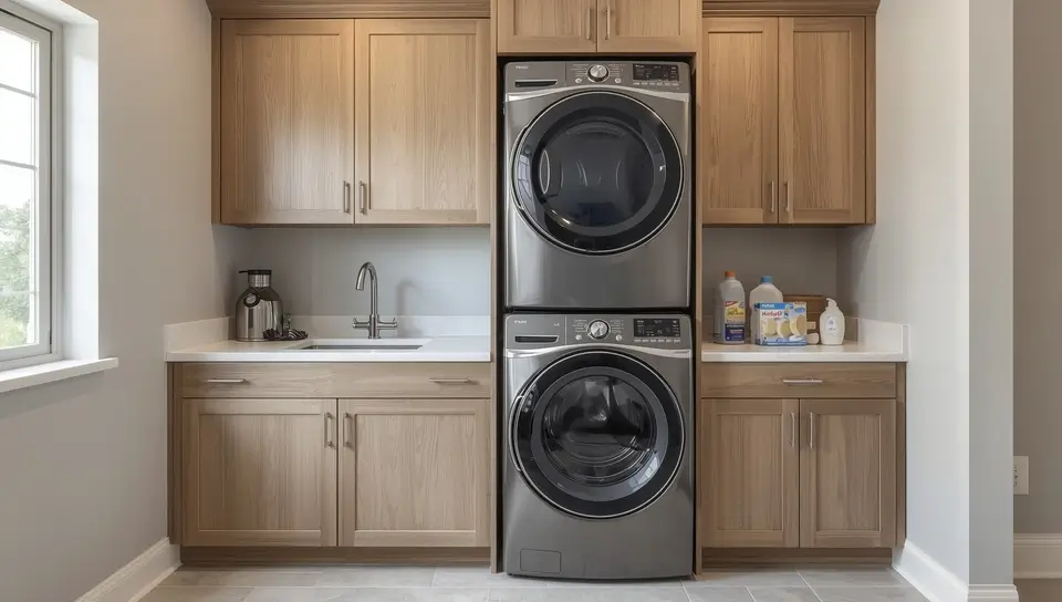 Custom Laundry Storage System