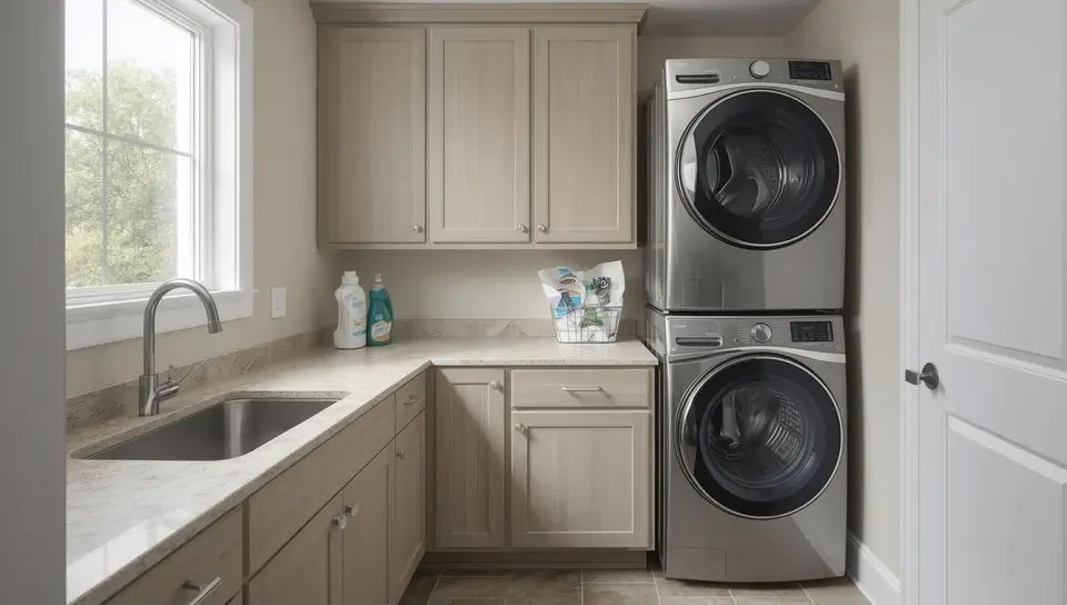 Hamptons Style Laundry Cabinetry