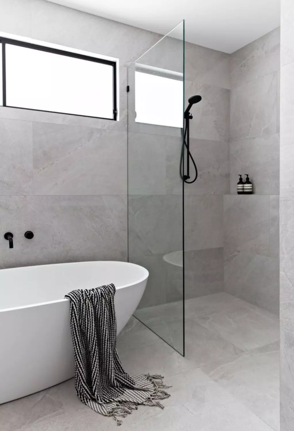 Contemporary laundry renovation with intelligent storage and organizational systems - Doncaster