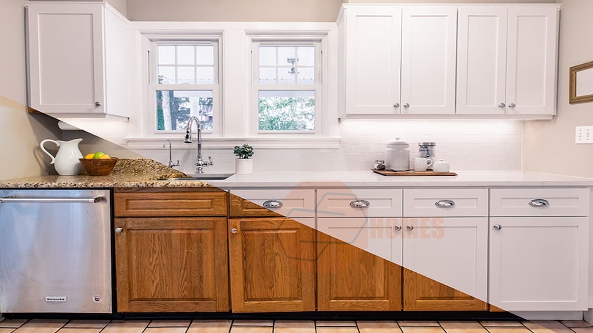 Custom kitchen cabinetry installation in Melbourne home renovation