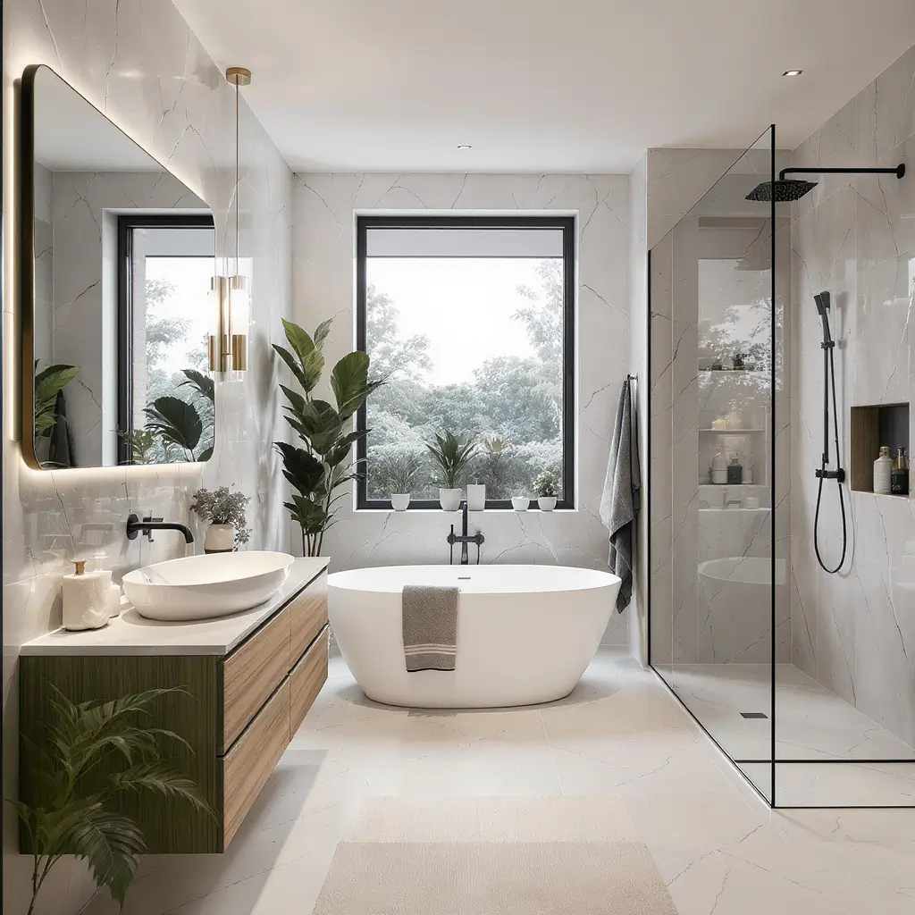 Modern Bathroom Renovation Design Inspiration