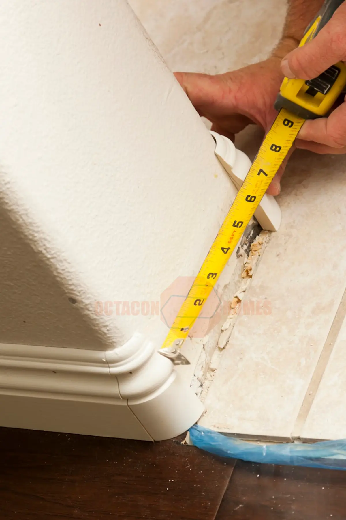 Expert skirting board installation during house renovation in Parkdale