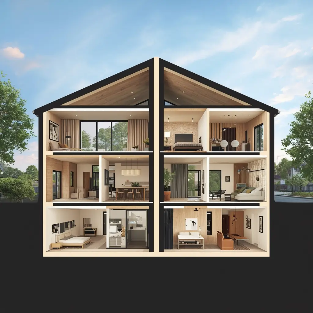 Dual Occupancy 3D Design
