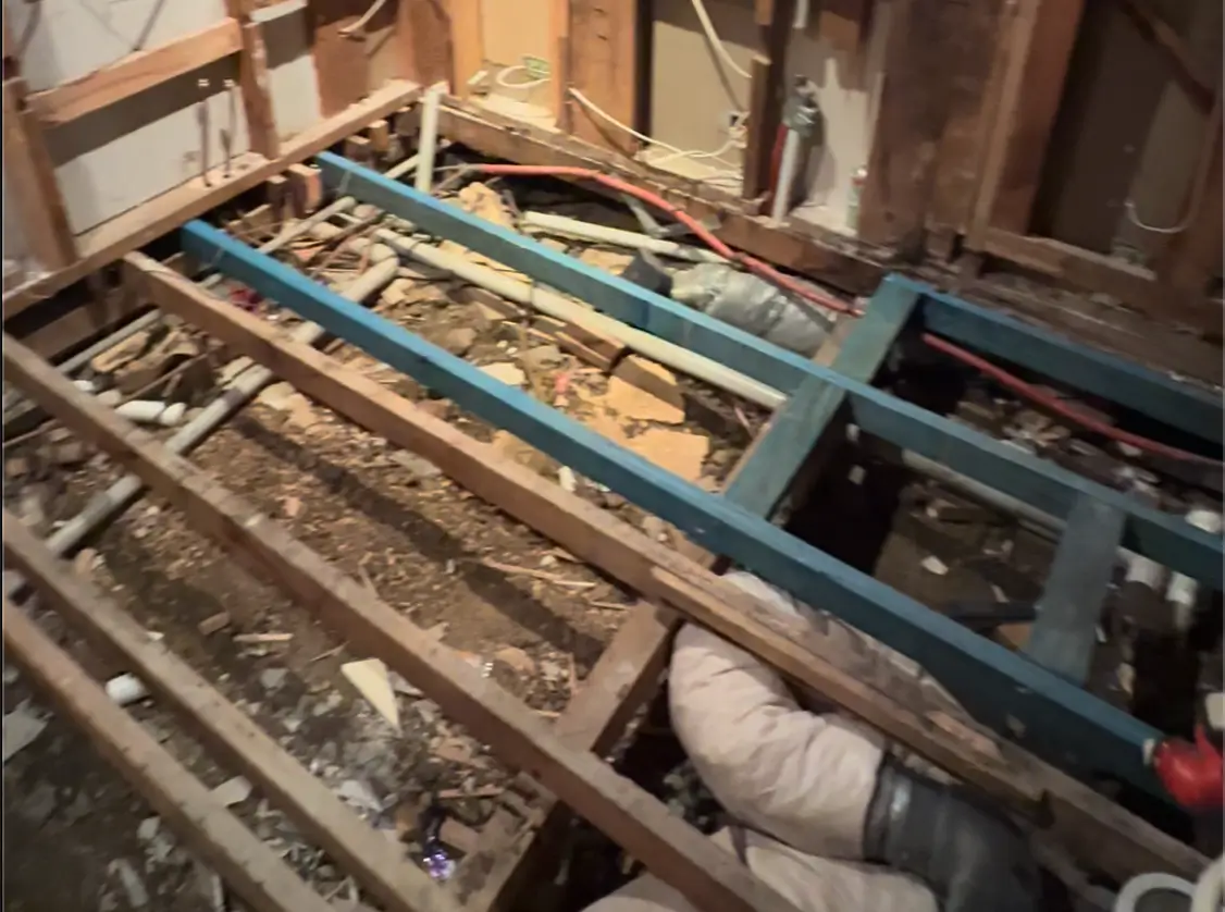 Before Bathroom Renovation Gladstone Park