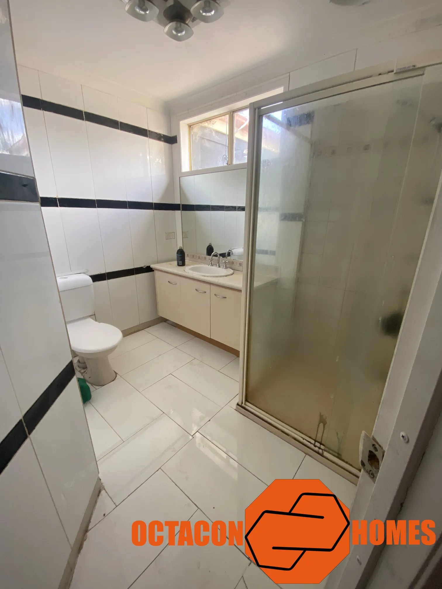 Before renovation bathroom condition - Point Cook transformation