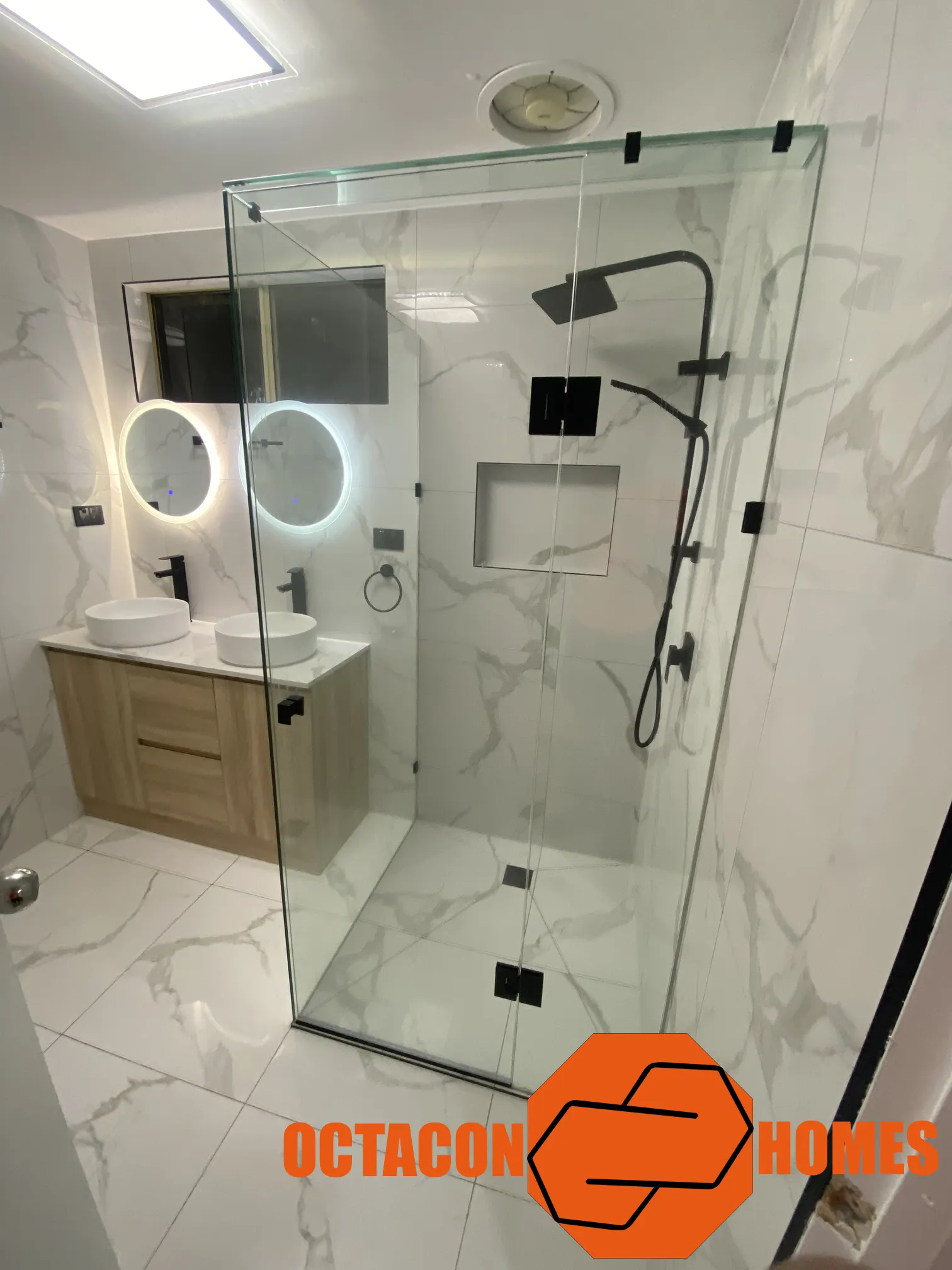 Luxury bathroom with premium finishes - Point Cook renovation