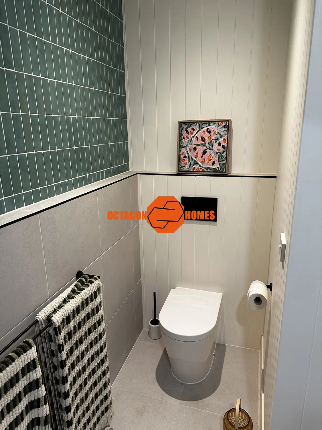 Modern ensuite bathroom with premium fixtures - Glen Huntly home improvement