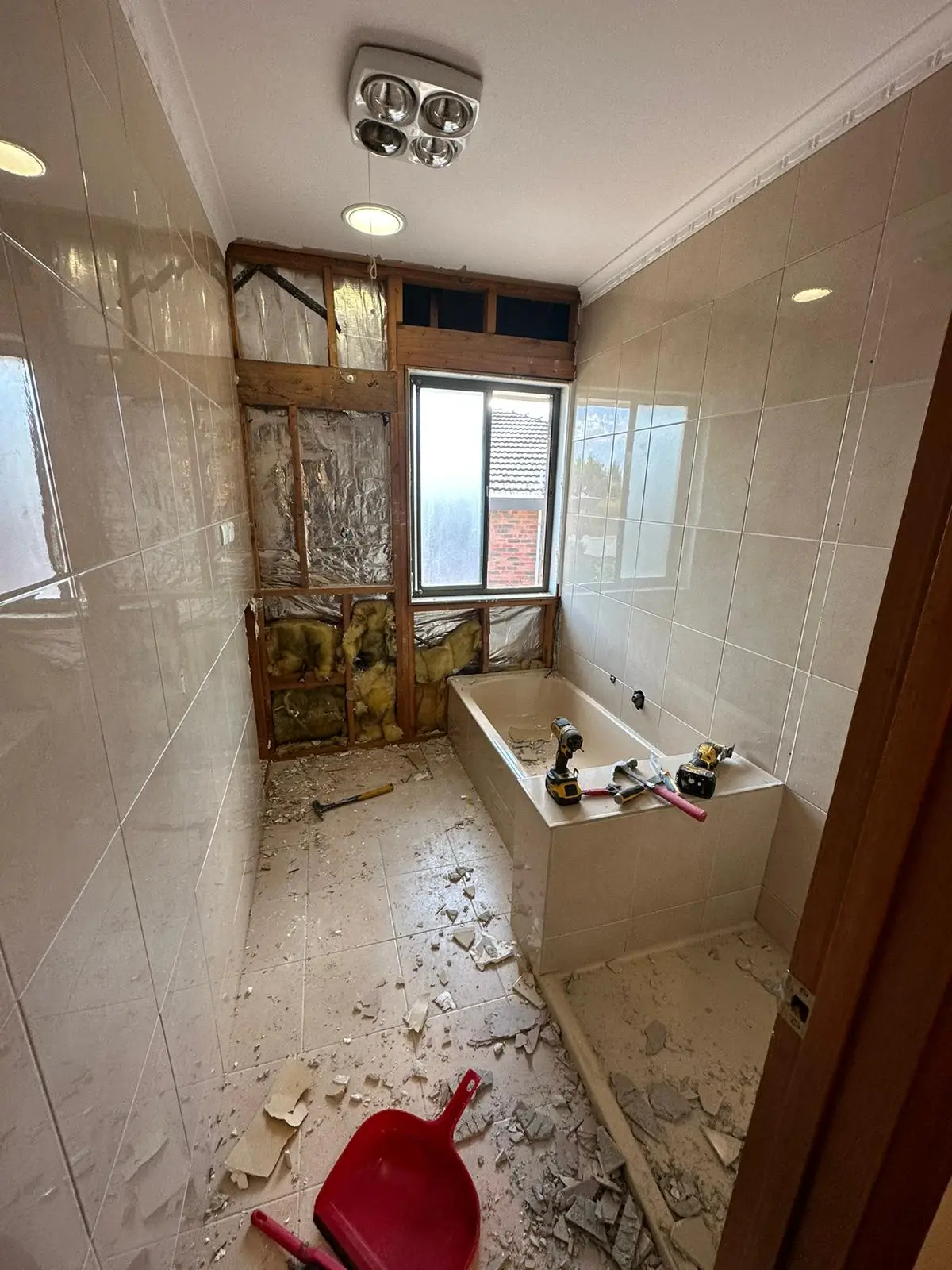 Before Bathroom Renovation Chirnside Park